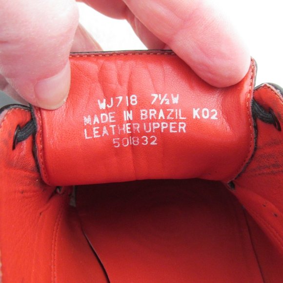 Rockport Women’s Black Leather Platform Lace-up Shoes 7.5 Wide - Picture 6 of 8